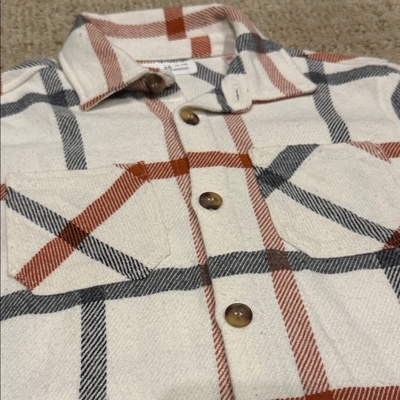 Zara Plaid Kids Shirt - Picture 2 of 4